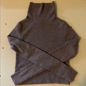 Grey long sleeve turtleneck